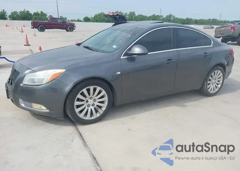 2011 Buick Regal Cxl Russelsheim из США, поврежденный, VIN W04GU5GC6B1010104